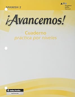 avancemos cuaderno practica por niveles 2 revised 1st edition ml 0618765948, 978-0618765942