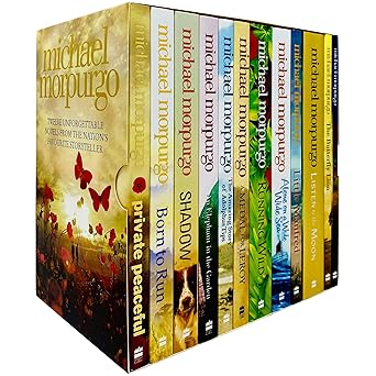 michael morpurgo collection 12 books box set farm boy born to run shadow an elephant in the garden the