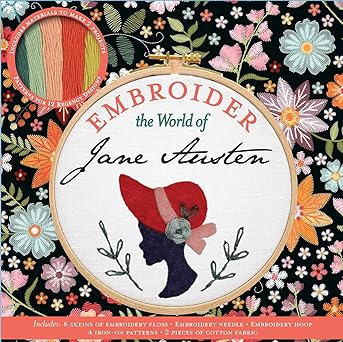 embroider the world of jane austen 1st edition aimee ray 1645174654, 978-16451746531645174654,978-1645174653