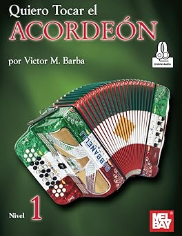 quiero tocar el acordeon nivel 1 1st edition victor barba 0786691735, 978-0786691739