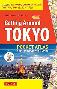 getting around tokyo pocket atlas and transportation guide includes yokohama kamakura yokota yokosuka hakone
