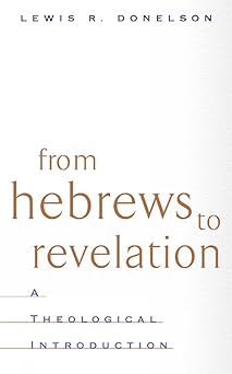 From Hebrews To Revelation A Theological Introduction
