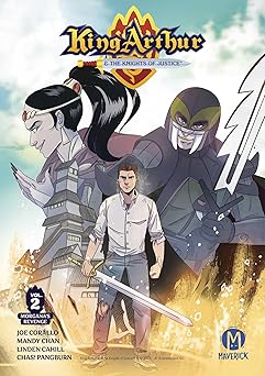 king arthur and the knights of justice vol 2 morganas revenge 1st edition joe corallo ,mandy chan ,linden