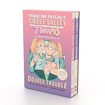 sweet valley twins double trouble boxed set best friends teachers pet 1st edition nicole andelfinger