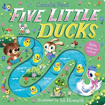 five little ducks a nursery rhyme counting book for toddlers 1st edition camilla reid 1035023342,