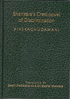 shankaras crest jewel of discrimination timeless teachings on nonduality the vivekachudamani 1st edition
