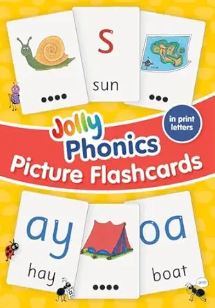 jolly phonics picture flash cards in print letters 1st edition sara wernham ,sue lloyd ,sarah wade