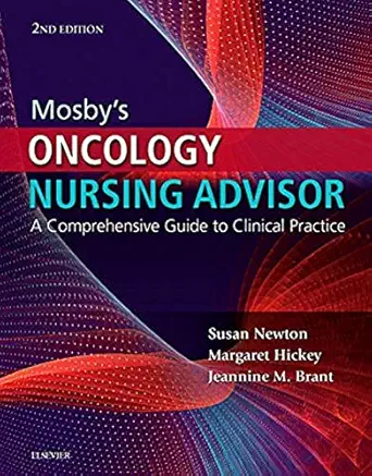 mosbys oncology nursing advisor a comprehensive guide to clinical practice 1st edition susan maloney aprn ms