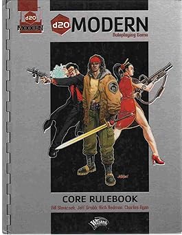 d20 modern roleplaying game core rulebook 1st edition stan ,bill slavicsek ,jeff grubb ,rich redman