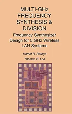 multi ghz frequency synthesis and division frequency synthesizer design for 5 ghz wireless lan systems 1st