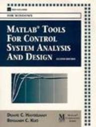 matlab tools for control system analysis and design/book and disk 1st edition duane c hanselman ,b c kuo