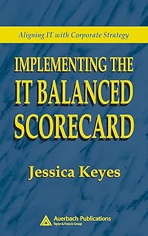implementing the it balanced scorecard aligning it with corporate strategy 1st edition jessica keyes