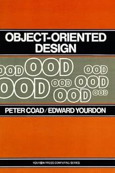 object oriented design 1st edition peter coad 0136300707, 978-0136300700