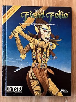 fiend folio tome of creatures malevolent and benign 1st edition inc turnbull, don,tsr uk, ltd ,tsr hobbies
