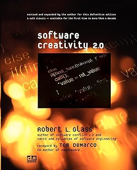 software creativity 2 0 1st edition robert l glass ,tom demarco 0977213315, 978-0977213313