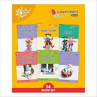 phonic books dandelion launchers extras stages 1 7 i am sam decodable books for beginner readers sounds of