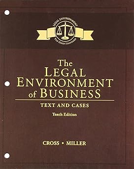 bundle the legal environment of business text and cases loose leaf version 10th + mindtap business law 1 term