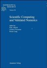 scientific computing and validated numerics proceedings of the international symposium on scientific