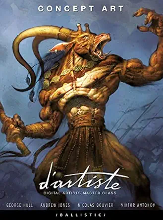 dartiste concept art digital artists master class 1st edition daniel p wade ,george hull ,andrew jones
