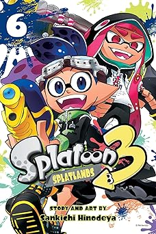 splatoon 3 splatlands vol 6 1st edition viz unknown 1974762564, 978-1974762569