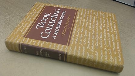 book collecting a modern guide 1st edition jean peters 0835209857, 978-0835209854