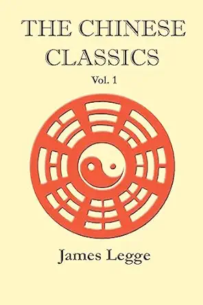 the chinese classics volume 1 1st edition james legge 1931313903, 978-1931313902