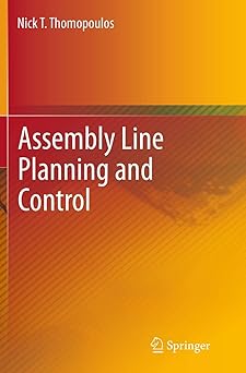 assembly line planning and control 1st edition nick t thomopoulos 3319348248, 978-3319348247