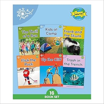 phonic books dandelion world stages 8 15 1st edition phonic books 0744095921, 978-0744095920