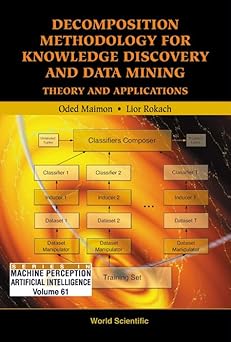 decomposition methodology for knowledge discovery and data mining theory and applications 1st edition oded z