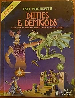 deities and demigods 1st edition rob kuntz, james m ward 0935696229, 978-0935696226