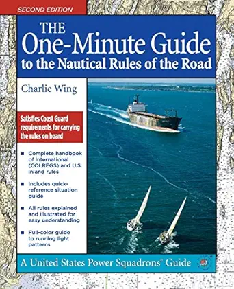 the one minute guide to the nautical rules of the road 1st edition charlie wing 0071479236, 978-0071479233