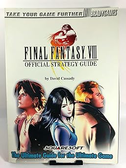 final fantasy viii official strategy guide 1st edition bradygames 156686903x, 978-1566869034