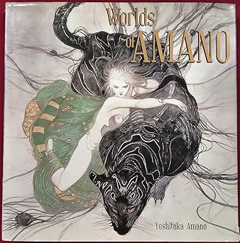 worlds of amano 1st edition christopher golden ,yoshitaka amano 1595820647, 978-1595820648