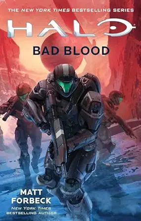 halo bad blood 1st edition matt forbeck 1501128256, 978-1501128257
