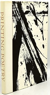 printing poetry a workbook in typographic reification /by clifford burke 1st edition clifford burke