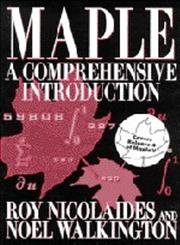 maple a comprehensive introduction 1st edition roy a nicolaides ,noel j walkington 0521562309, 978-0521562300