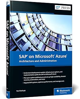 sap on microsoft azure 1st edition ravi kashyap 1493220179, 978-1493220175