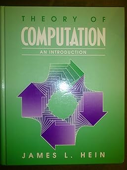 theory of computation an introduction 1st edition james l hein 0867204974, 978-0867204971