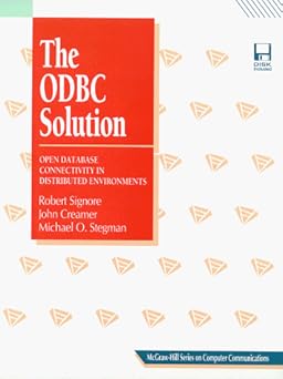 the odbc solution open database connectivity in distributed environments/book and disk 1st edition robert