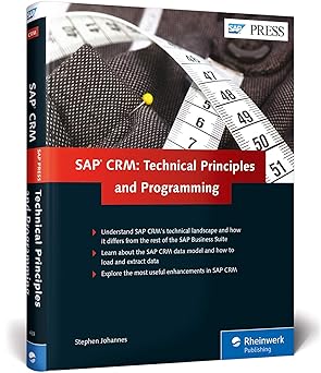 sap crm technical principles and programming 1st edition stephen johannes 1592294391, 978-1592294398