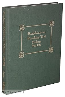 bookbinders finishing toolmakers 1780 1965 1st edition tom conroy 1584560576, 978-1584560579