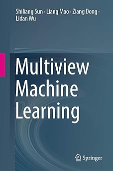 multiview machine learning 1st edition sun 981133028x, 978-9811330285