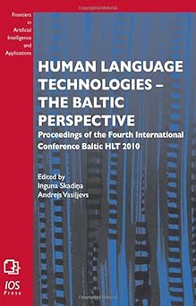 human language technologies a the baltic perspective proceedings of the fourth international conference