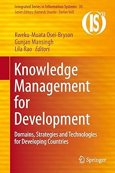 knowledge management for development domains strategies and technologies for developing countries 1st edition