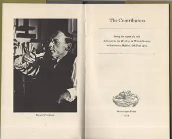 the contributors being the paper of a talk delivered to the wynkyn de worde society at stationers hall on