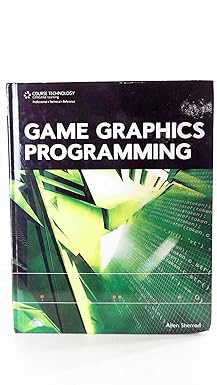 game graphics programming 1st edition allen sherrod 1584505168, 978-1584505167