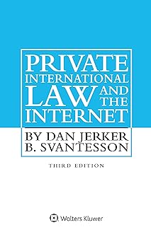 private international law and the internet 1st edition dan jerker b svantesson 9041159568, 978-9041159564