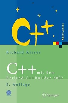 c++ mit dem borland c++builder 2007 einfa 1/4hrung in den c++ standard und die objektorientierte windows