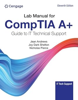 lab manual for comptia a+ guide to information technology technical support 1st edition jean andrews ,joy