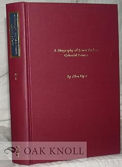 a biography of james parker colonial printer 1715 1770 1st edition alan dyer 0878752021, 978-0878752027